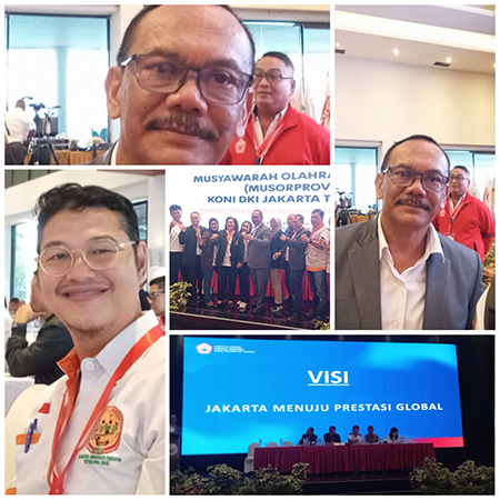 Hidayat Humaid  Terpilih Secara Aklamasi Sebagai Ketum KONI DKI Jakarta